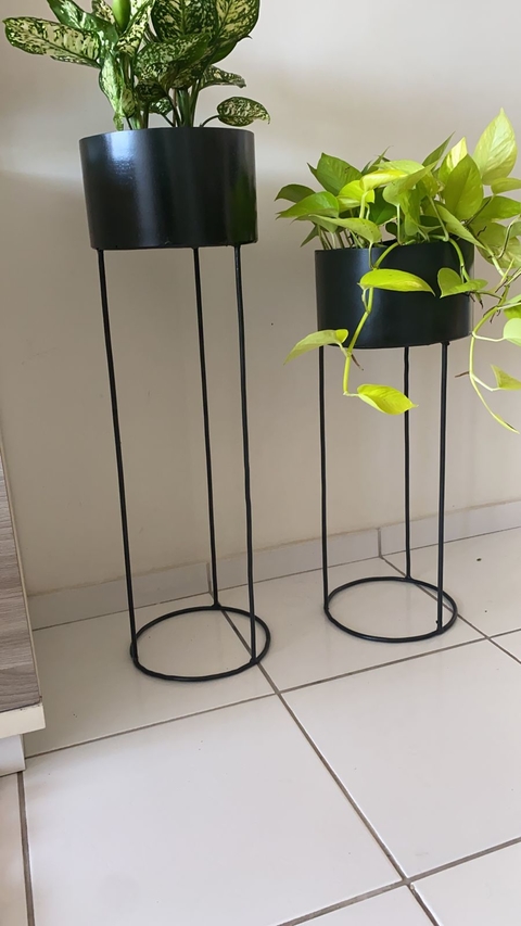 Suportes de Vasos é Jarros Tubular 45cm