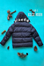 CAMPERA PUFFER CLEVER RACING - AZUL en internet