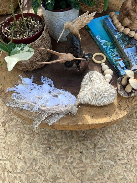 Coração Decorativo - Flor de Camomyla (A)