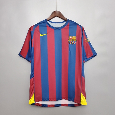 2006 RETRO BARCELONA EDIÇÃO CHAMPIONS LEAGUE