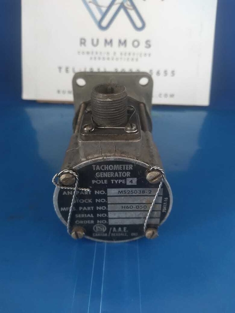 Gerador Tacômetro LSI - Pole 4 - PN/ MS25038-2