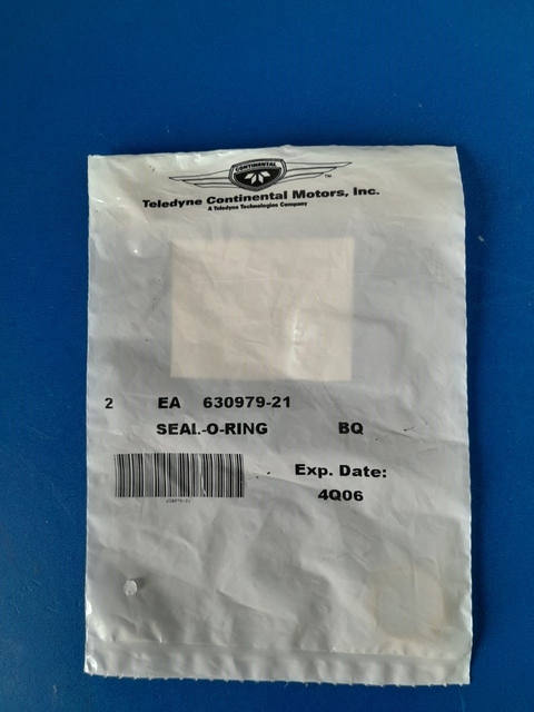 Anel de Vedação - PN/ 630979-21 (Pact. 02 Und)