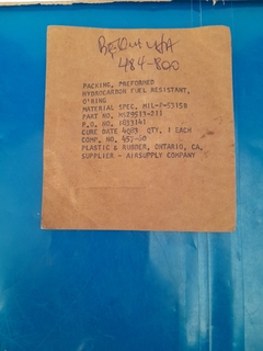 Anel de Vedação - PN/ MS29513-211 (Und) - comprar online