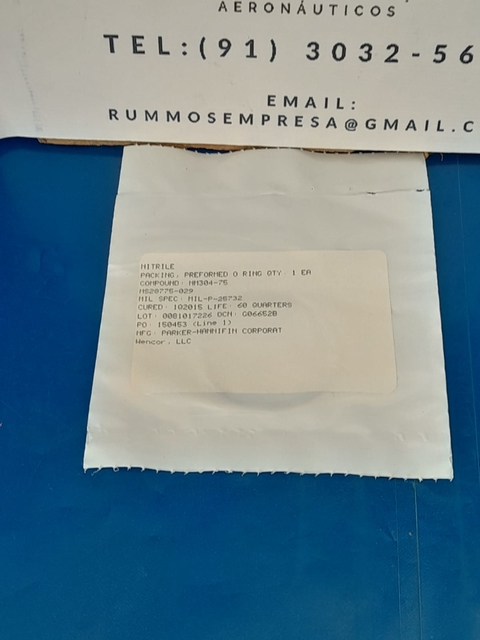 Anel de Vedação - PN/ MS28775-029 (Und)