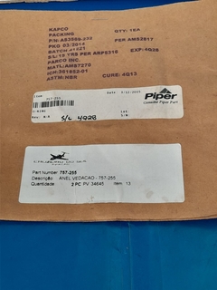 Anel de Vedação - PN/ AS3569-232 (Und) - comprar online