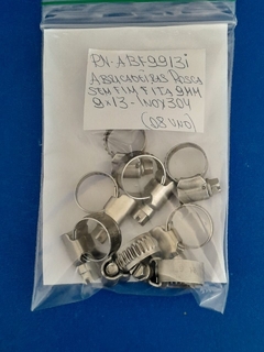Abraçadeiras Rosca Fita Inox 9MM 9x13 -PN/ ABF9913i (Pact.08 Und) - comprar online