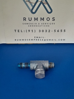 Flared Tube Bulkhead Tee - PN/ MS24388-6D (Und)