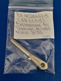 Extremidade do Terminal para Cabo de Aço 3/32- PN/ MS20667-3 - comprar online