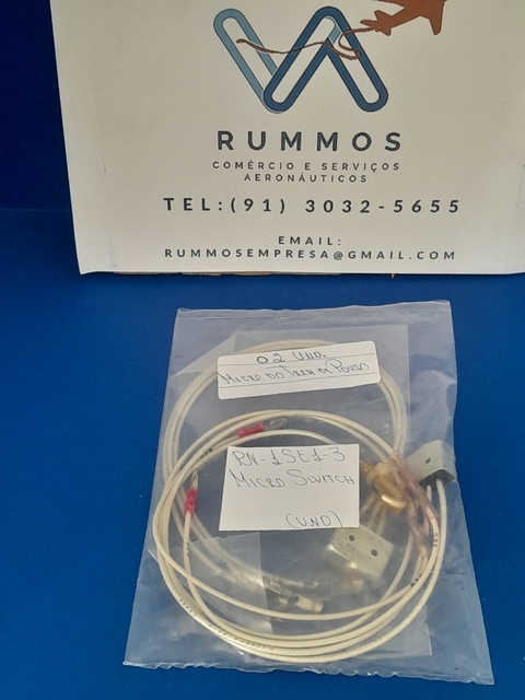 Micro Switch Trem de Pouso Piper - PN/ 1SE1-3 (Und)
