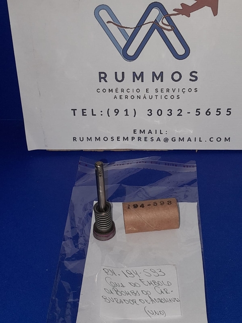 Conj. do Embolo do Carburador de Aeronaves - PN/ 194-593 (Und)