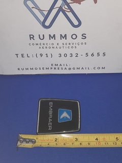 Emblema Embraer - Loja RUMMOS - PEÇAS AERONAUTICAS BELÉM