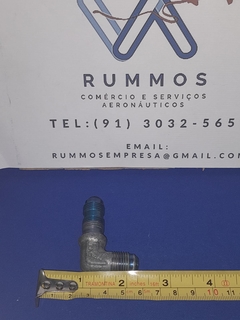 Cotovelo Aluminio Tubo Universal - PN/ AN833-4D (Und)