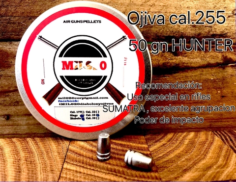 Ojiva cal.25 / 6.35 mm - 50 gn Hunter