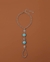 Pulseira Prata com Azul Turquesa - JUBIJUEACESSORIOSOFICIAL