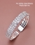Pulseira com Strass Prata