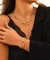 Conjunto de Colar e Pulseira Dourado - comprar online