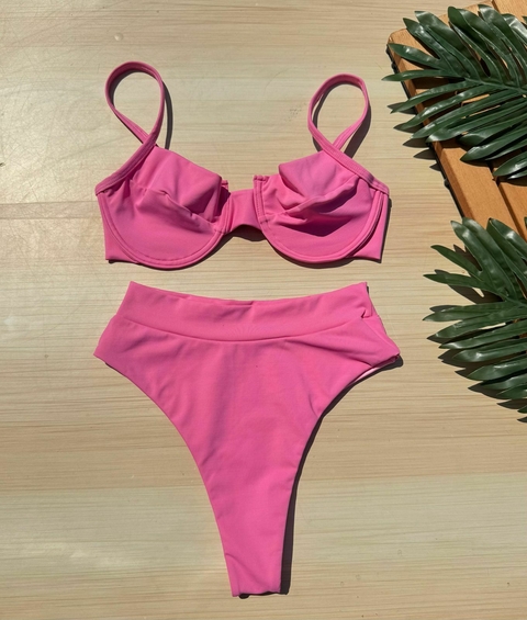 Biquíni Marina Hot Pants Rosa - comprar online
