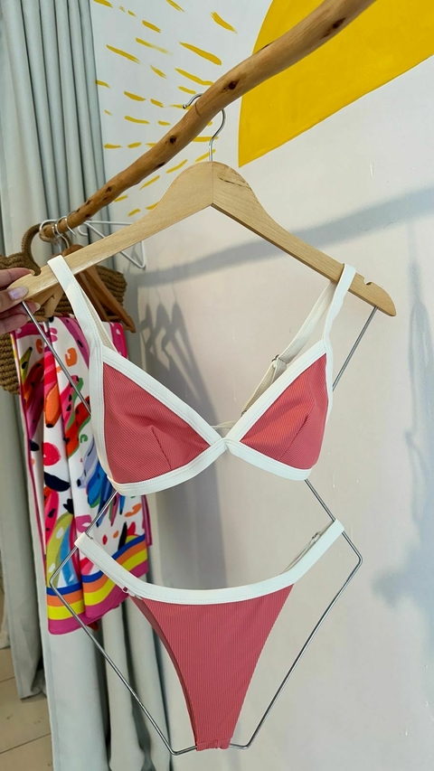 Biquíni Júlia Rosado com Off Bicolor - comprar online
