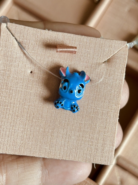 Berloque Stitch banhado a prata 925 - comprar online