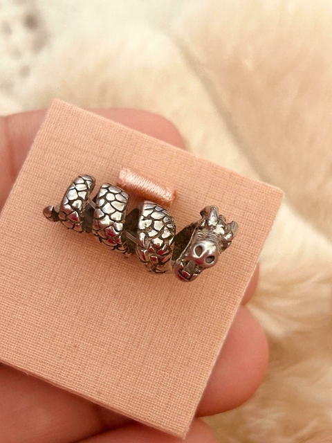 Berloque Dragão em Aço Inox - comprar online