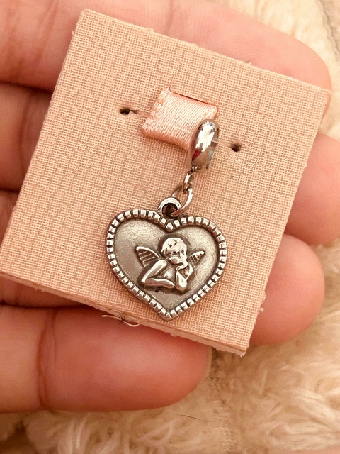 Berloque Anjinho baby Aço Inox - comprar online