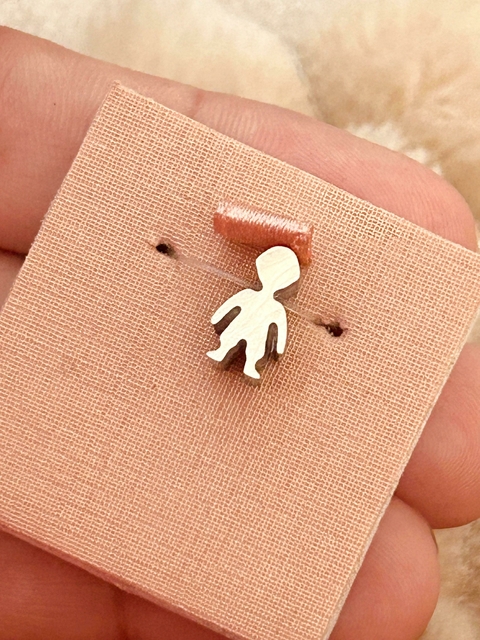 Berloque Separador Menino em Aço Inox - comprar online