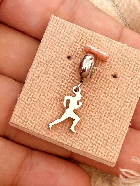 Berloque Corrida em Aço Inox - comprar online