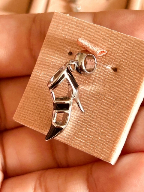 Berloque Salto Alto em Aço Inox - comprar online