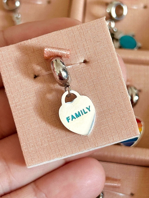 Berloque Família em Aço Inox - comprar online