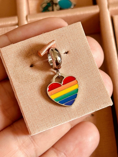 Berloque lgbtqiapn+ em Aço Inox - comprar online