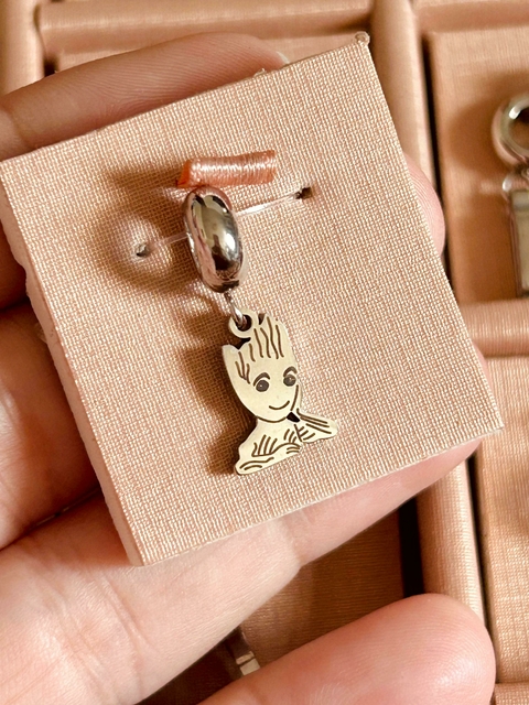 Berloque Groot Marvel em Aço Inox - comprar online