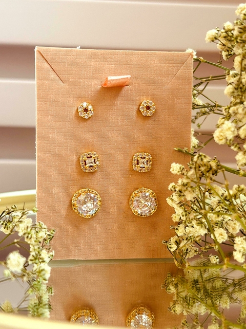 Trio Brinco Semijoia - comprar online