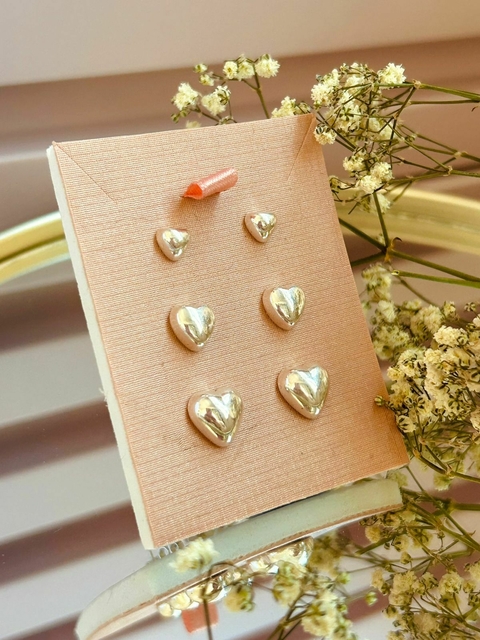 Trio Brinco Coração - comprar online