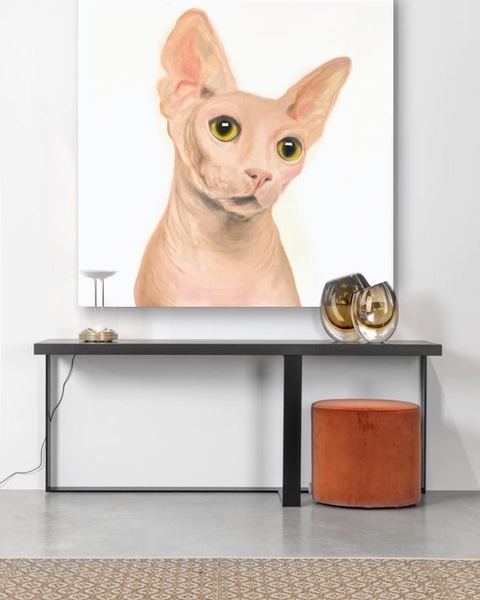 Cuadro pintado a mano “Sphynx”