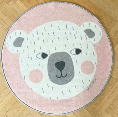 Alfombra redonda Bear Elsa