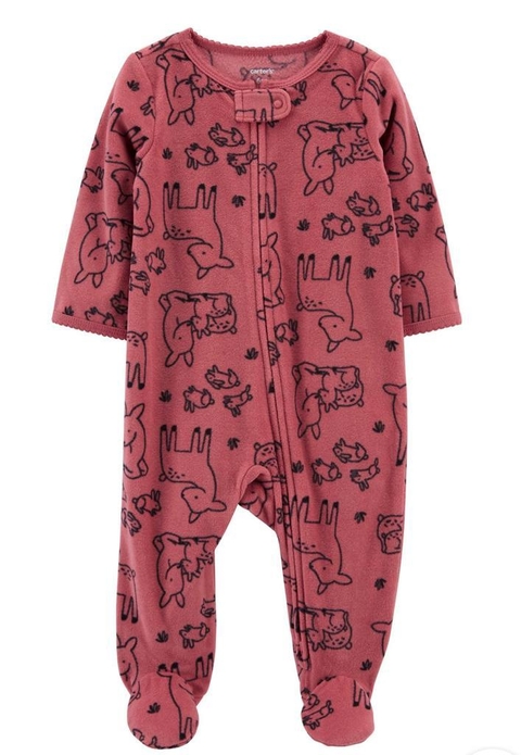 Macacão Fleece Animais - CARTER´S