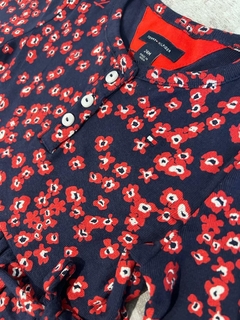Vestido Manga Longa Florido - TOMMY HILFIGER - comprar online