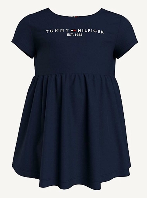 Vestido Algodão Azul Marinho - TOMMY HILFIGER