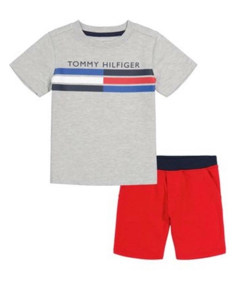 Conjunto Menino Logo 2 PÇS - TOMMY HILFIGER