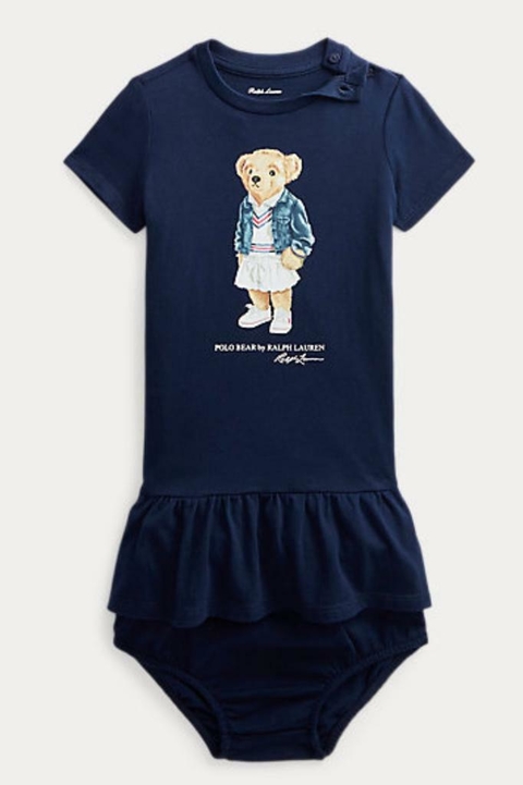 Vestido Bear Azul Marinho - POLO RALPH LAUREN