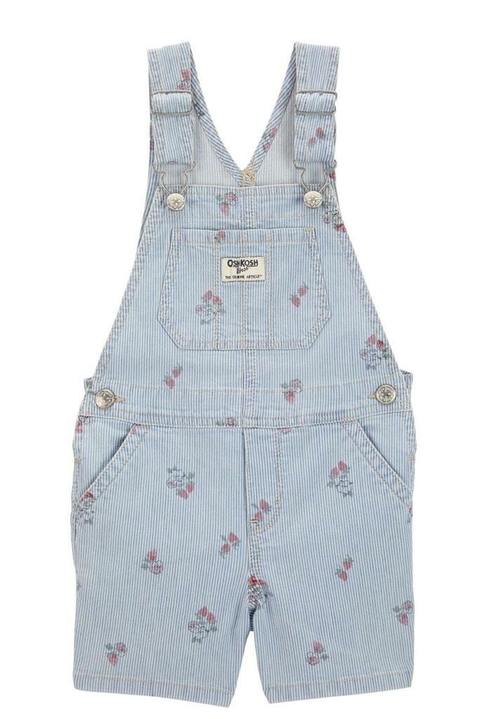 Jardineira Jeans Frutinhas - OSHKOSH B´GOSH