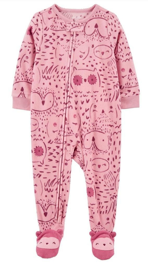 Macacão Fleece Coruja - CARTER´S