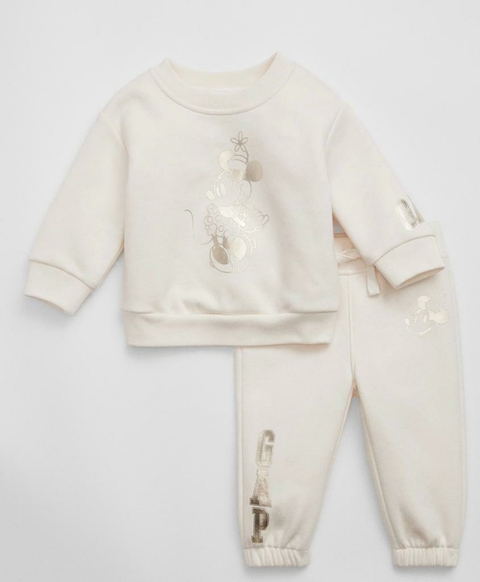 CONJUNTO BABY MOLETOM MINNIE OFF - GAP
