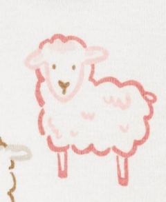 Kit Body Manga Longa Ovelha 6pçs - CARTER´S - loja online