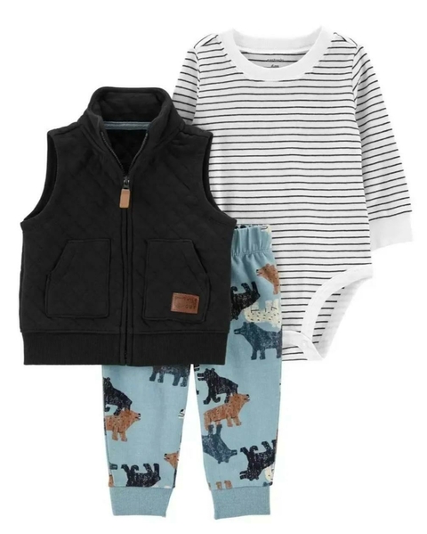 Conjunto Colete Lobo - CARTER´S