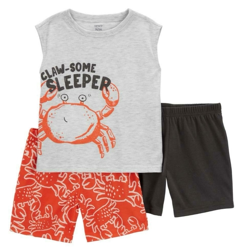 Pijama Caranguejo 3 PÇS - CARTER´S - comprar online