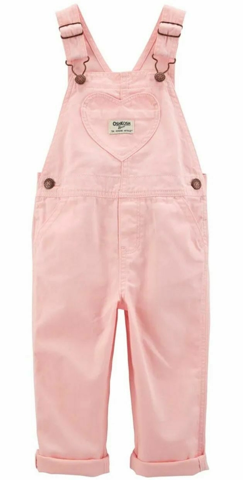 Jardineira Longa Rosa - OSHKOSH B´GOSH