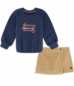 Conjunto Shorts Saia Caramelo - TOMMY HILFIGER - comprar online