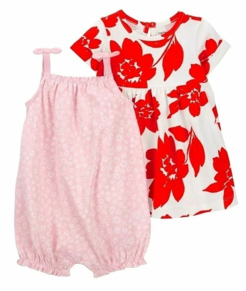 Kit Romper e Vestido Floral - CARTER´S - comprar online