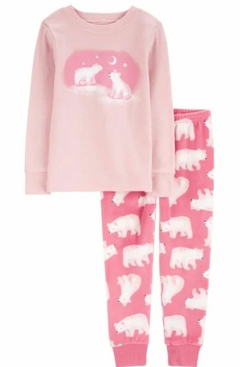 Pijama Urso Rosa 3PÇS - CARTER´S na internet